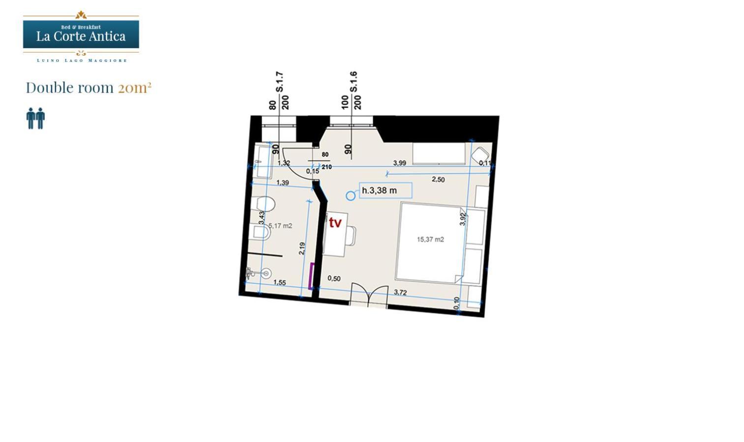 B&B La Corte Antica - Luino Lago Maggiore Kültér fotó